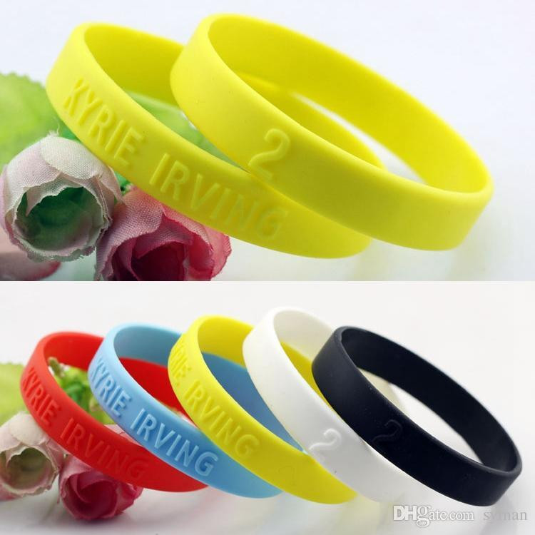 Kyrie Irving Bracelet
 Discount For Kyrie Irving 2 Basketball Star Silicone