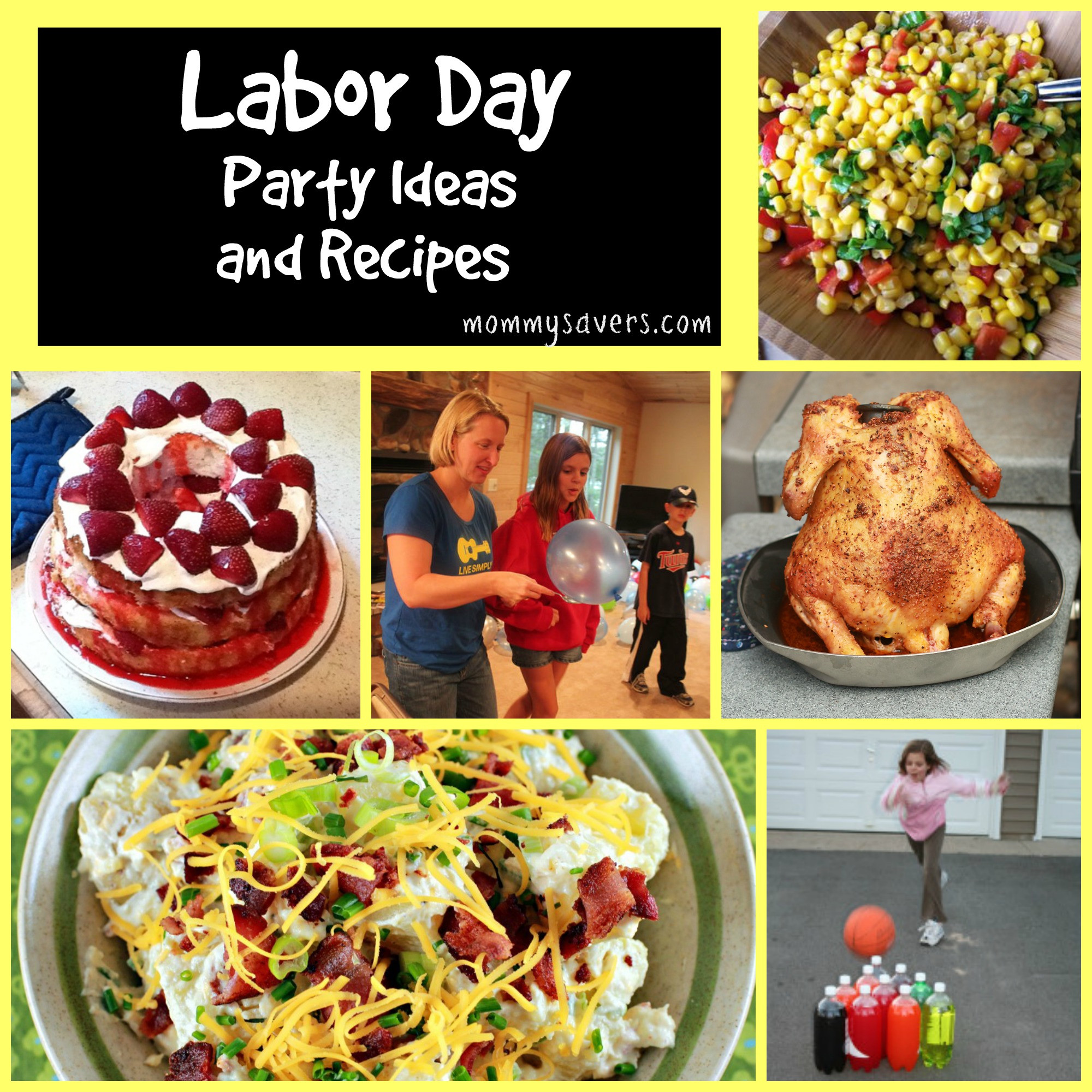 Labor Day Party
 Labor Day Party Ideas and 25 Recipes Mommysavers