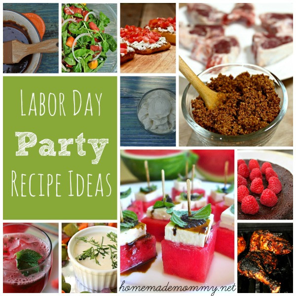 Labor Day Party
 End of Summer Labor Day Party Recipe Ideas Homemade Mommy