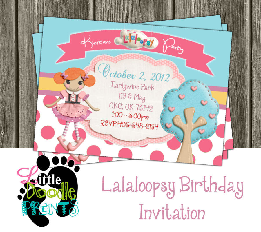 Lalaloopsy Birthday Invitations
 Unavailable Listing on Etsy