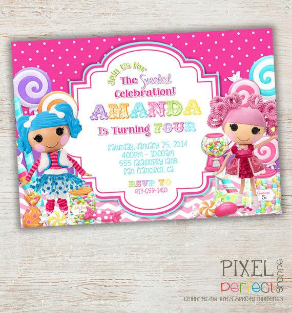 Lalaloopsy Birthday Invitations
 Unavailable Listing on Etsy