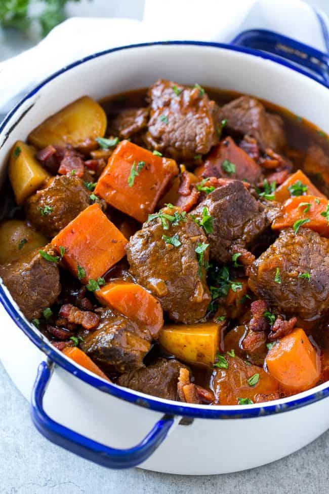 Lamb Stew Meat
 Beef Stew with Bacon