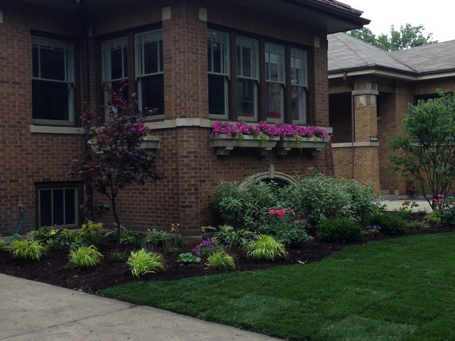 Landscape Design Chicago
 Ravenswood Manor Bungalow Craftsman Chicago by