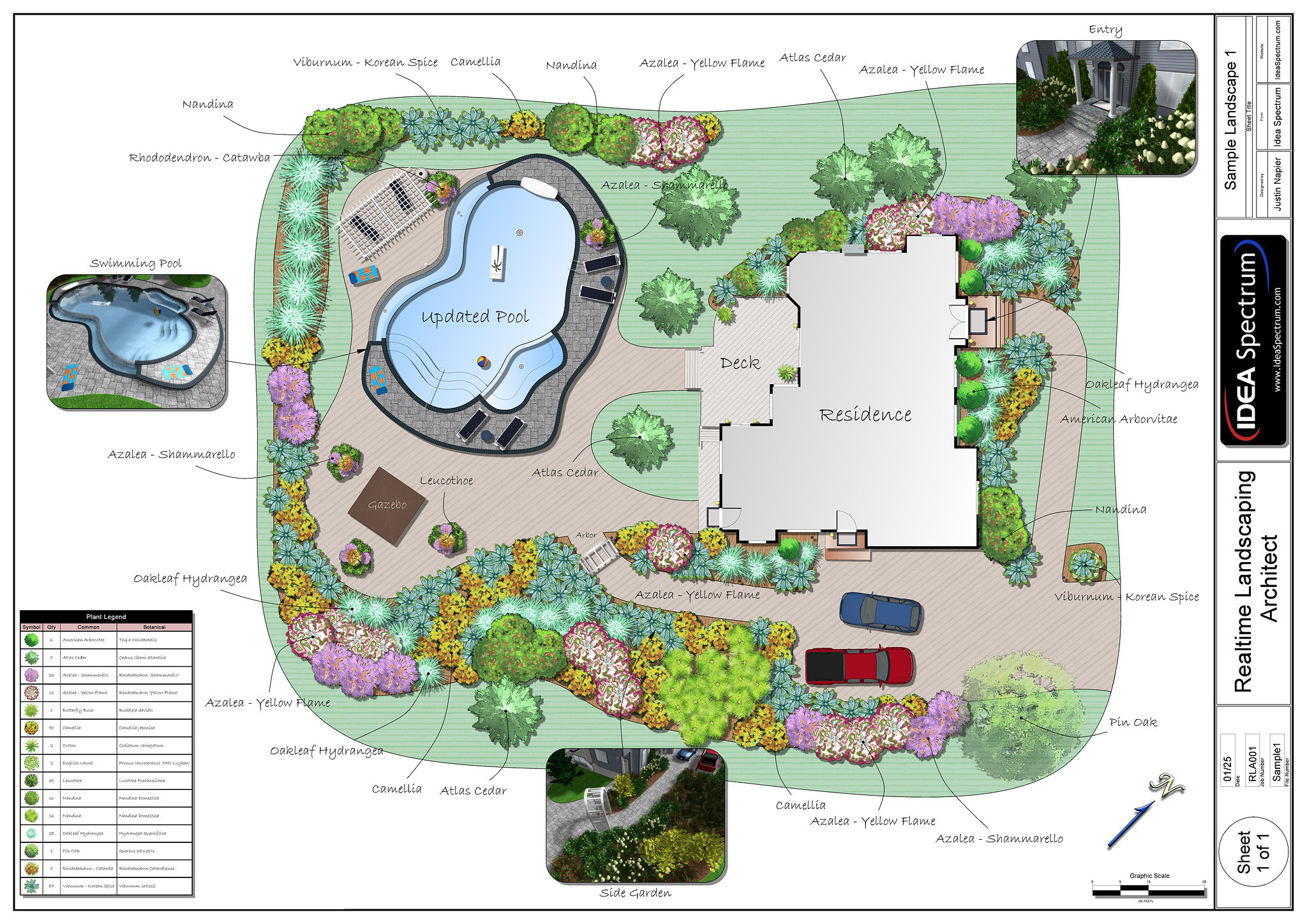 Landscape Design Drawing
 Landscape Design Software by Idea Spectrum Realtime