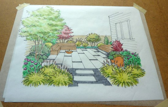 Landscape Design Drawings
 Tips From a Landscape Designer Garden Perspective Drawing