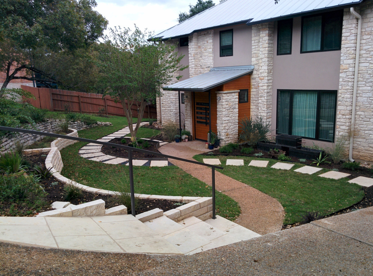 Landscape Design Front Yards
 Front Yard Design Inspiration for Austintastic Landscapes