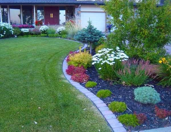 Landscape Edging Border
 37 Creative Lawn and Garden Edging Ideas with
