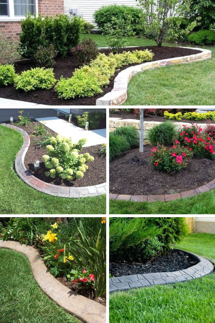 Landscape Edging Borders
 21 Brilliant & Cheap Garden Edging Ideas With