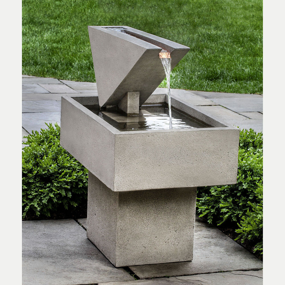 Landscape Fountain Modern
 Ultra Modern Triad Outdoor Water Fountain