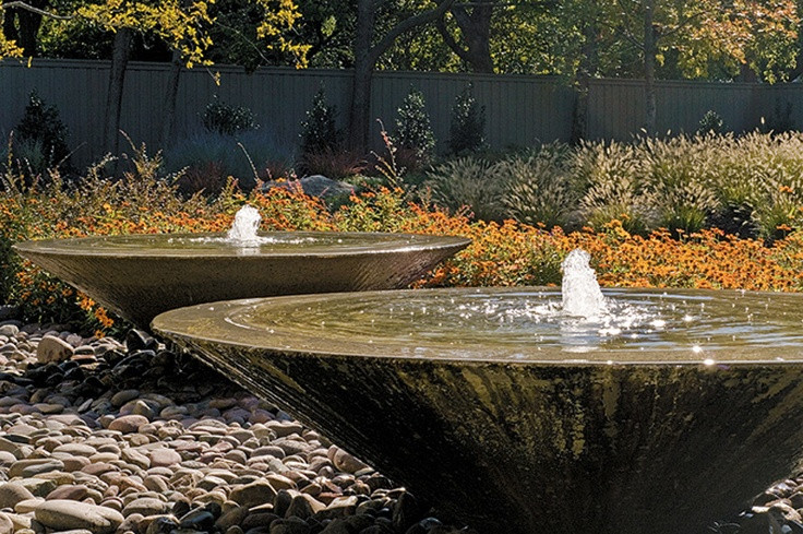 Landscape Fountain Modern
 Modern Garden Fountains 1 Inspiring Design EnhancedHomes