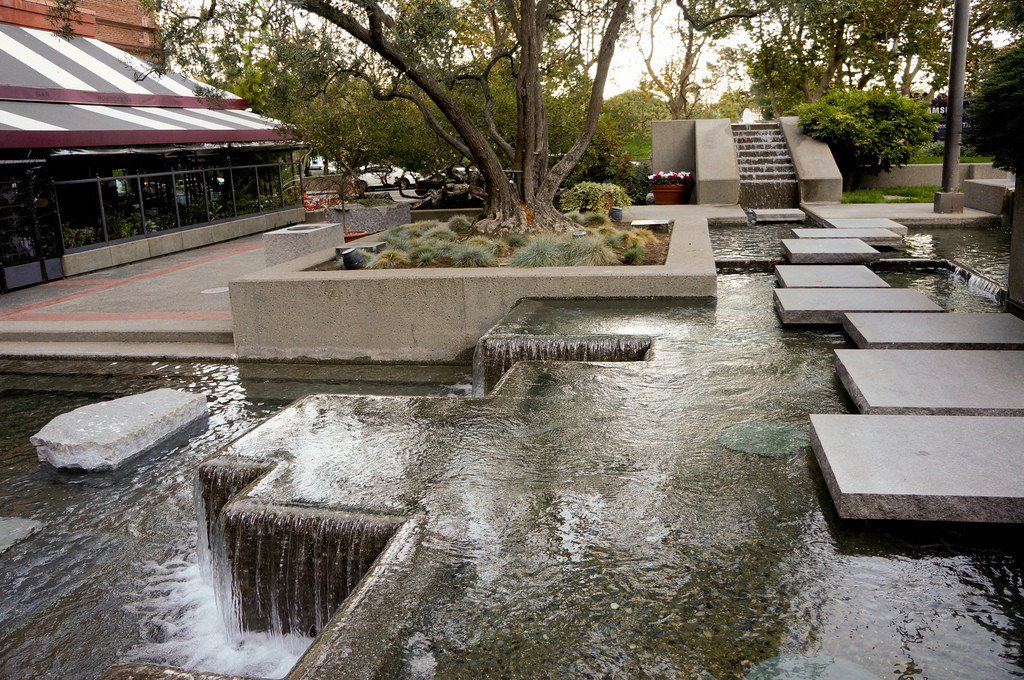 Landscape Fountain Public
 Levis Plaza Park Landscape Voice Urbanism Urban Fountain