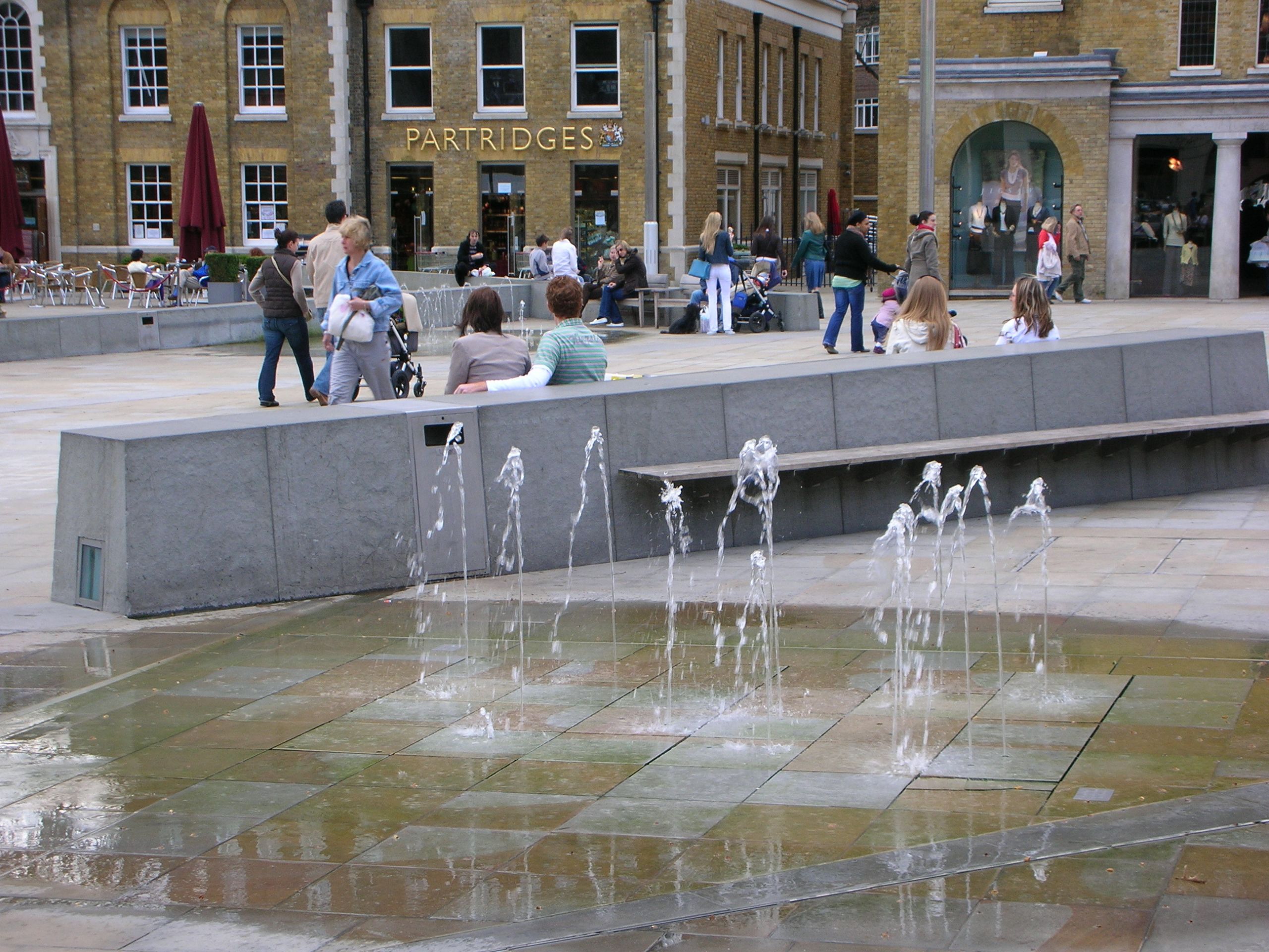 Landscape Fountain Public
 Fountain