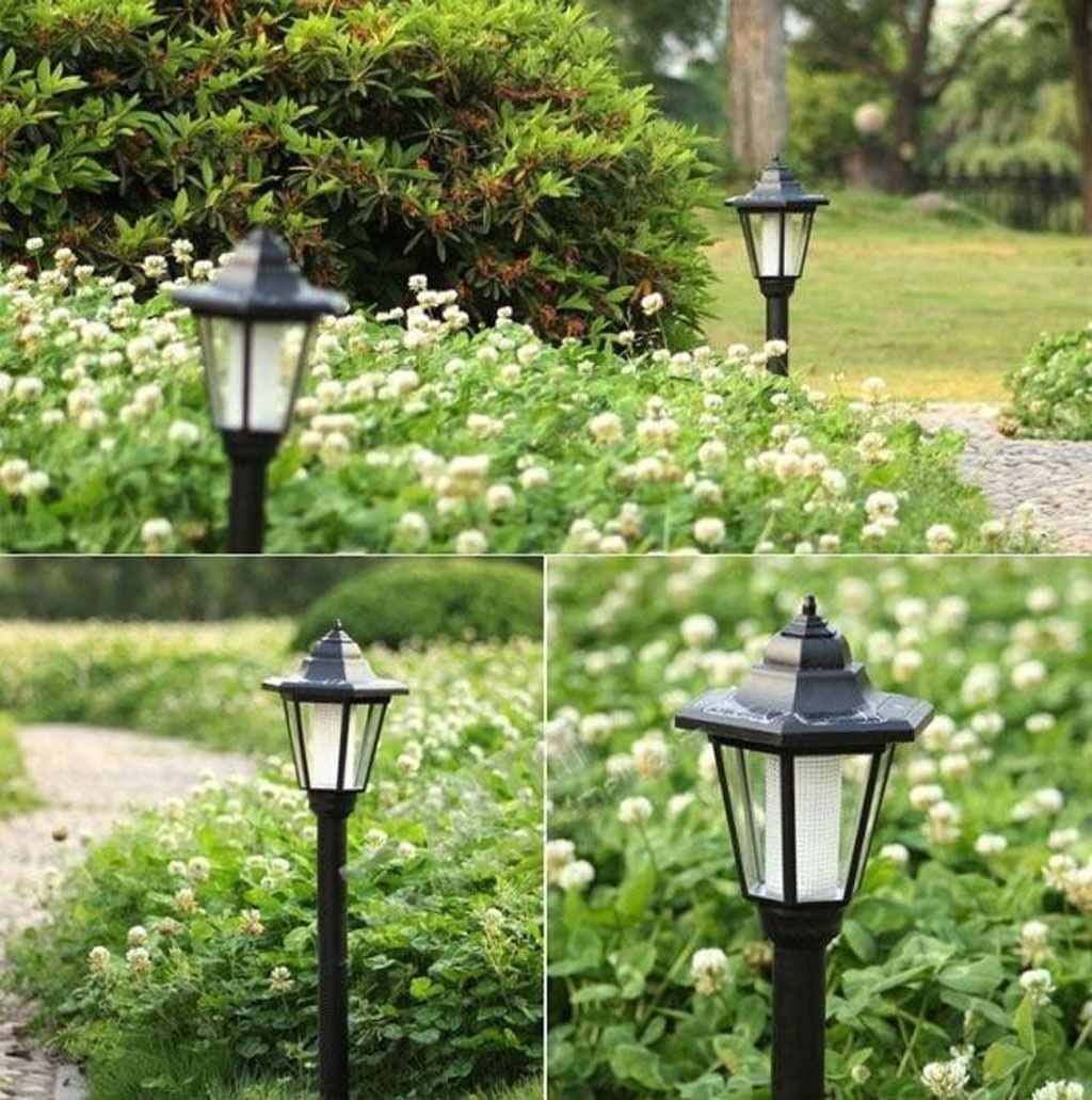 Landscape Solar Lights
 Solar Power Outdoor Garden Security Filament LED Lamp Post