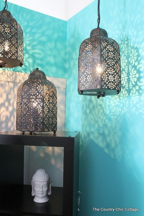 Lantern Lights For Bedroom
 27 Interior Designs with Moroccan Lanterns MessageNote