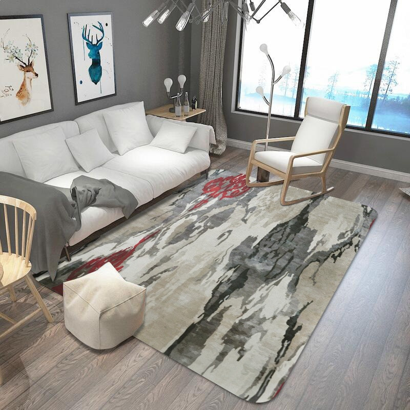 Large Rugs For Living Room
 Nordic Carpets For Living Room Abstract Bedroom