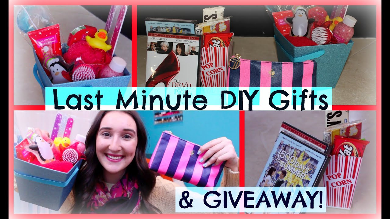 Last Minute DIY Birthday Gifts
 Last Minute DIY Gifts &GIVEAWAY Lovenector13
