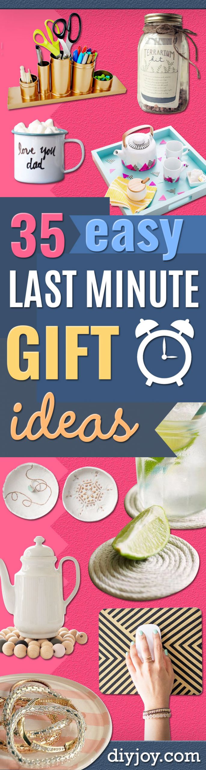 Last Minute DIY Birthday Gifts
 Last Minute Birthday Gift Ideas