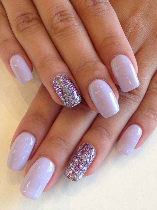 Lavender Nail Designs
 30 Trendy Purple Nail Art Designs You Have to See Hative
