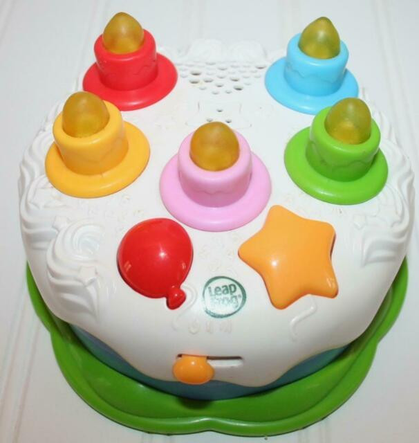 Leapfrog Counting Candles Birthday Cake
 LeapFrog COUNTING CANDLES BIRTHDAY CAKE Educational Lights