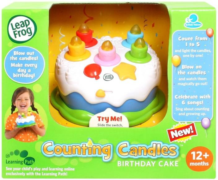 Leapfrog Counting Candles Birthday Cake
 LeapFrog Counting Candles Birthday Cake Price in India