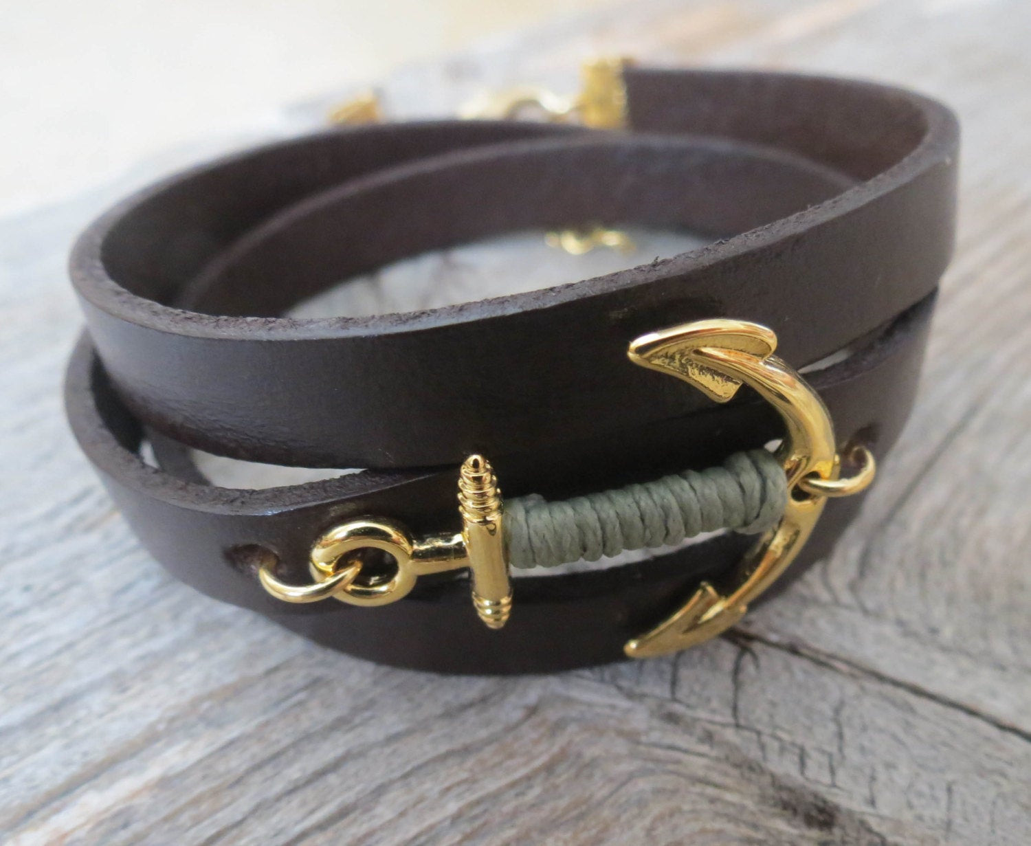 Leather Anchor Bracelet
 Men Anchor Bracelet Men Leather Bracelet Men Bracelet