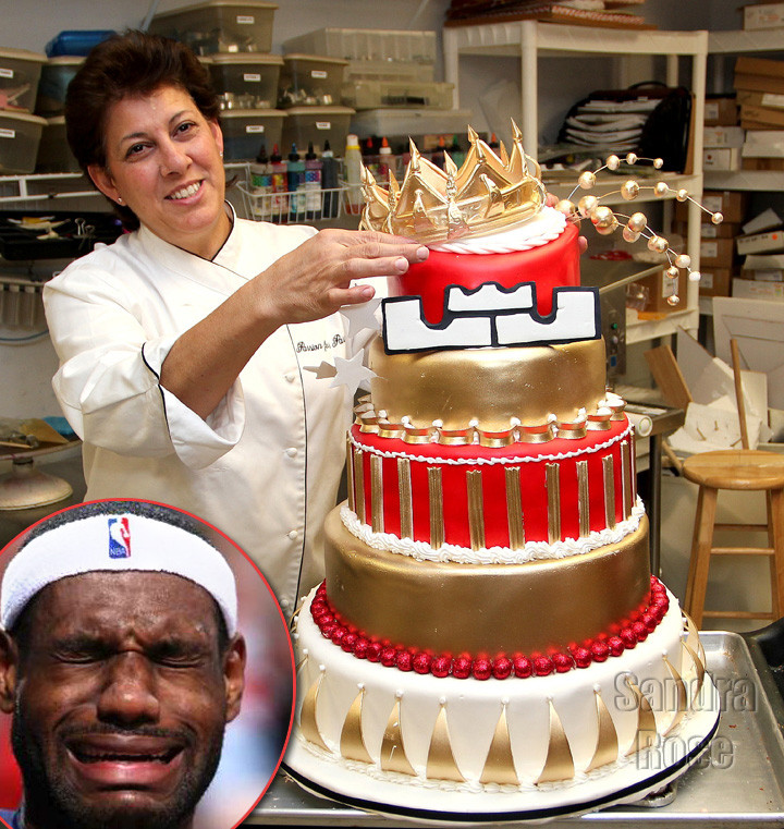 Lebron James Birthday Cake
 LeBron James Rejected His B Day Cake Fit For a King