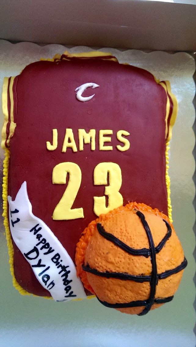 Lebron James Birthday Cake
 Lebron James Cleveland Cavaliers Jersey 2014 Edition Dylan