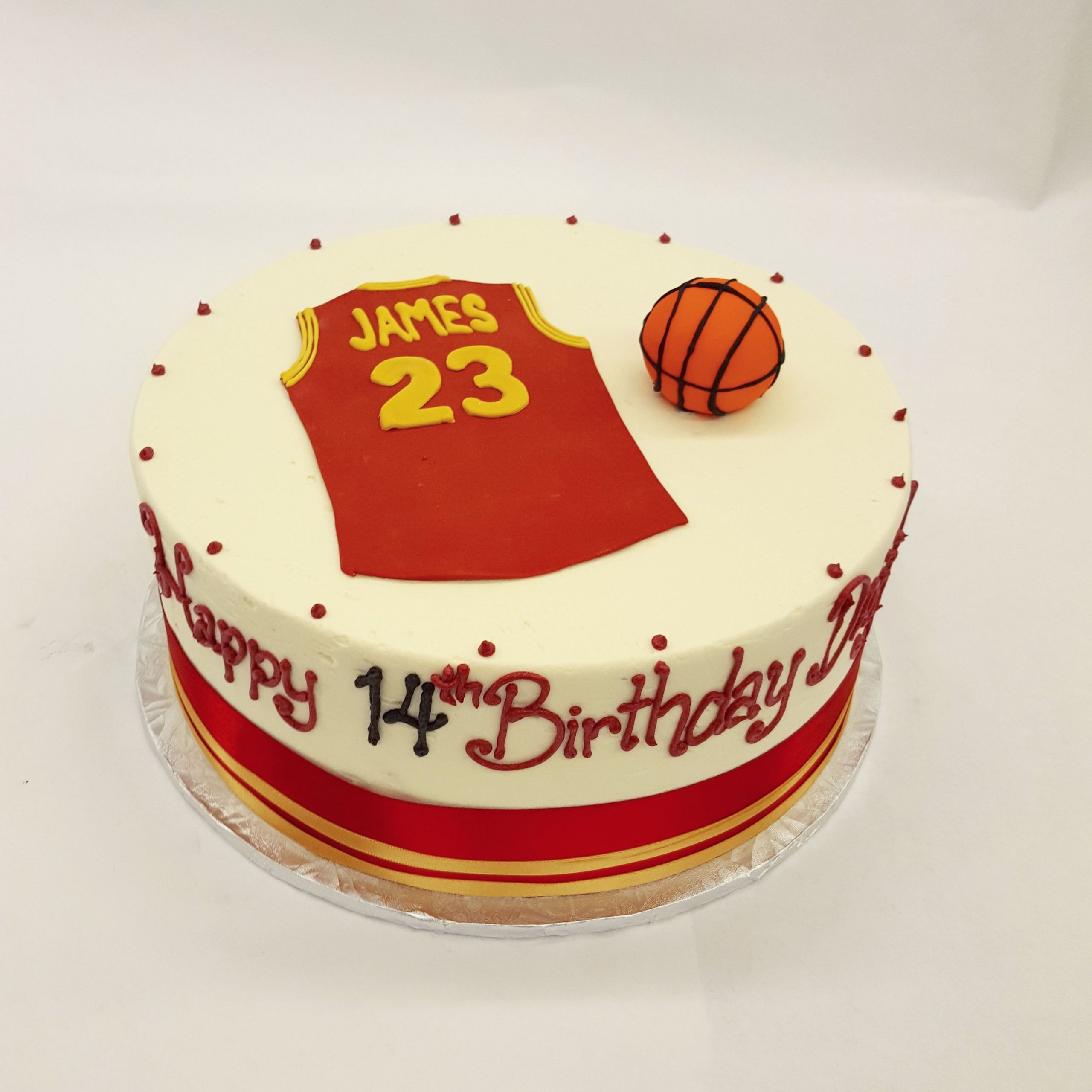 Lebron James Birthday Cake
 LeBron James fan Basketball fan This cake has you