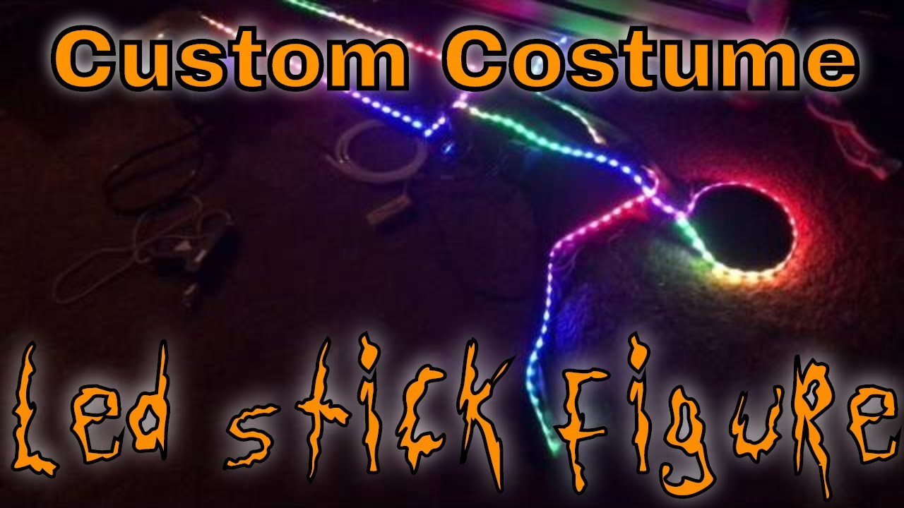 Led Costume DIY
 DIY LED Stick Figure Costume