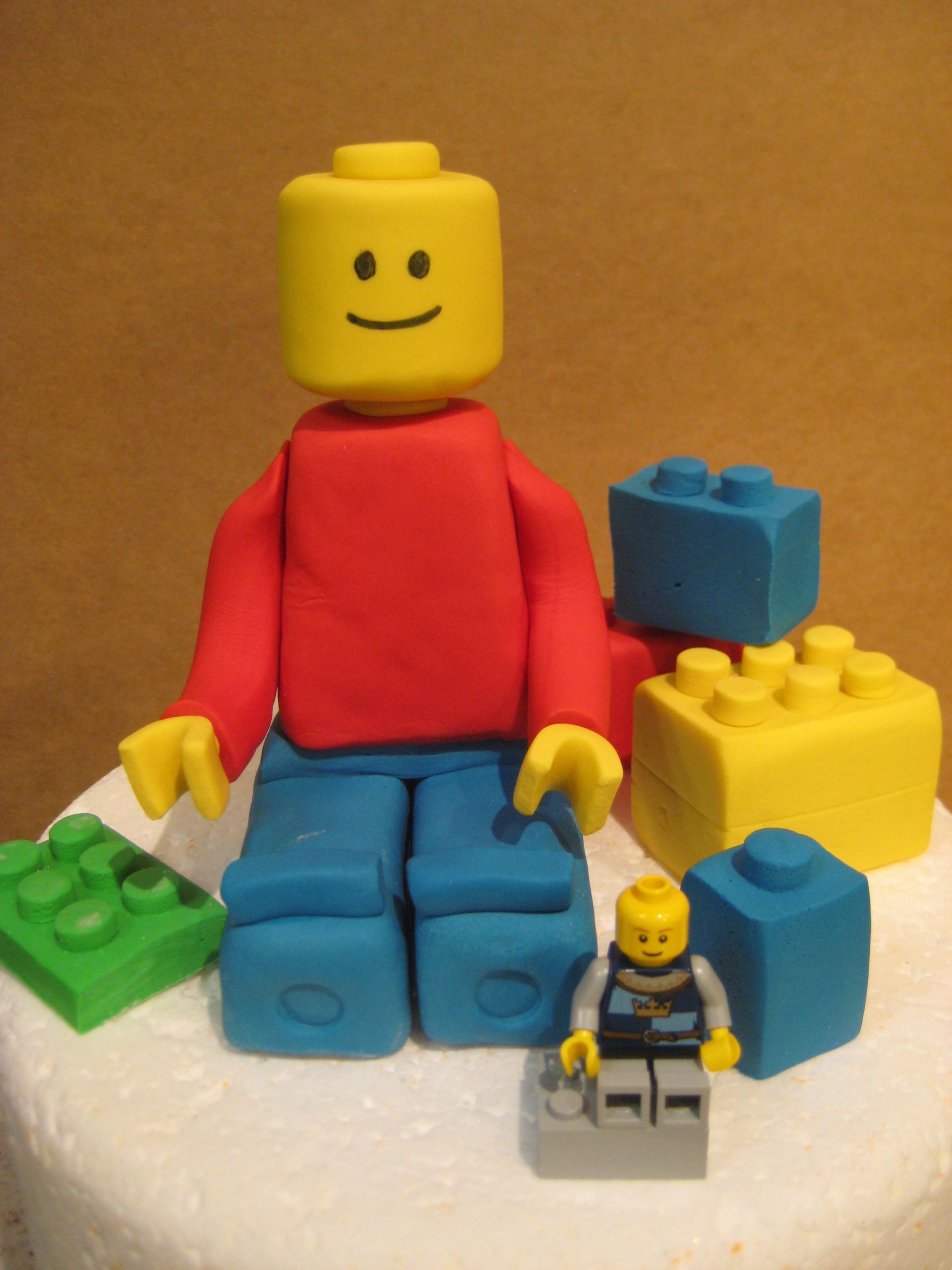 Lego Birthday Cake Topper
 Giant Lego Man Cake Topper