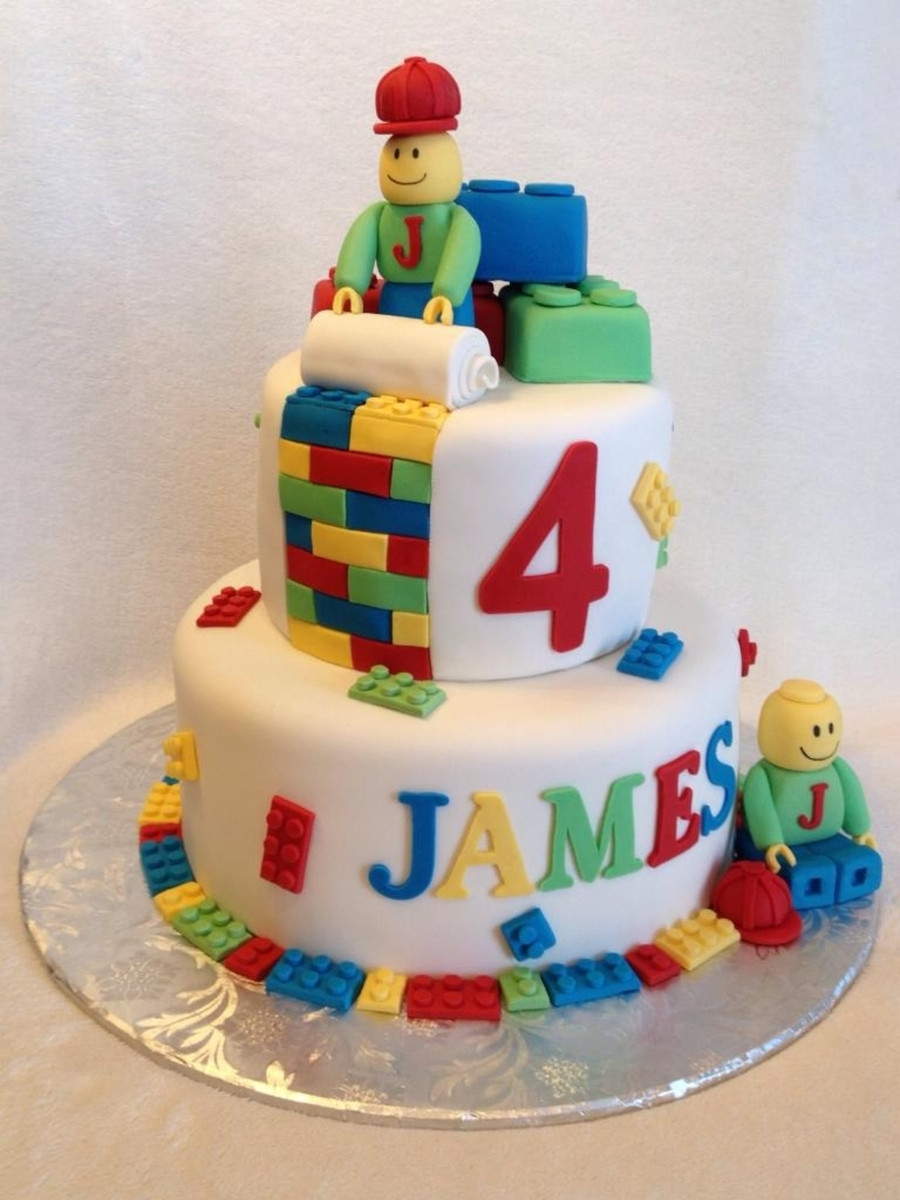 Lego Birthday Cakes
 Lego Men Birthday Cake CakeCentral
