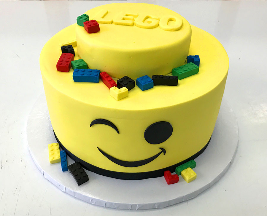 Lego Birthday Cakes
 Lego Custom Birthday Cake