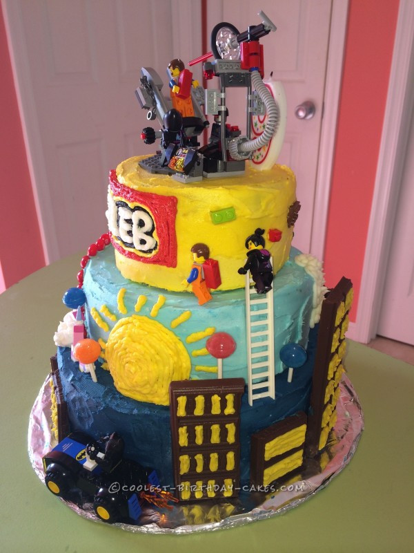 Lego Movie Birthday Cake
 Coolest LEGO Movie Cake