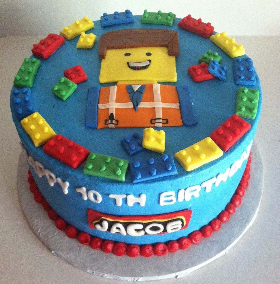 Lego Movie Birthday Cake
 icingsmiles Lego Movie Emmett Cake