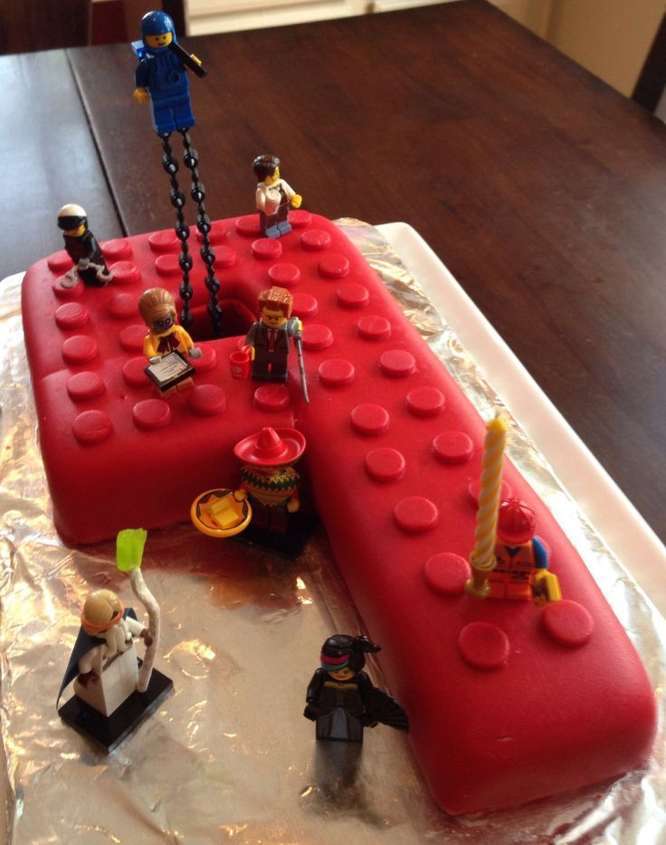 Lego Movie Birthday Cake
 16 best Lego movie cake images on Pinterest