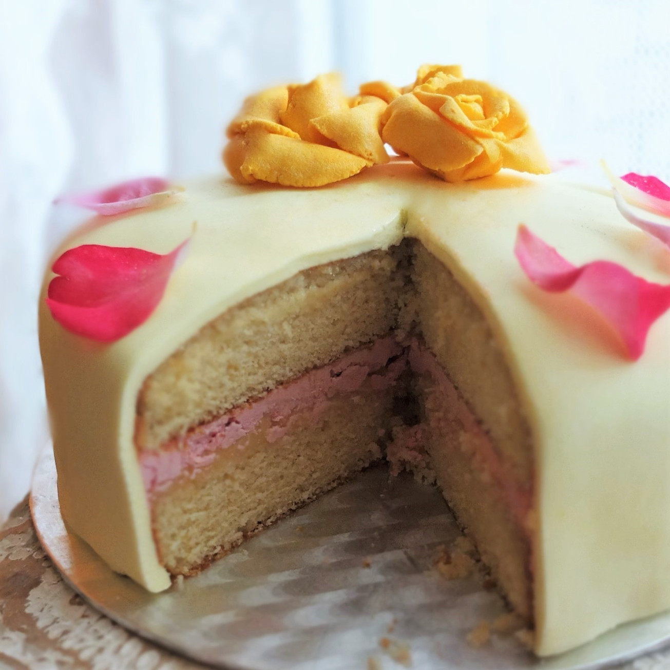 Lemon Birthday Cake Recipe
 Lemon drizzle and raspberry layer cake with easy
