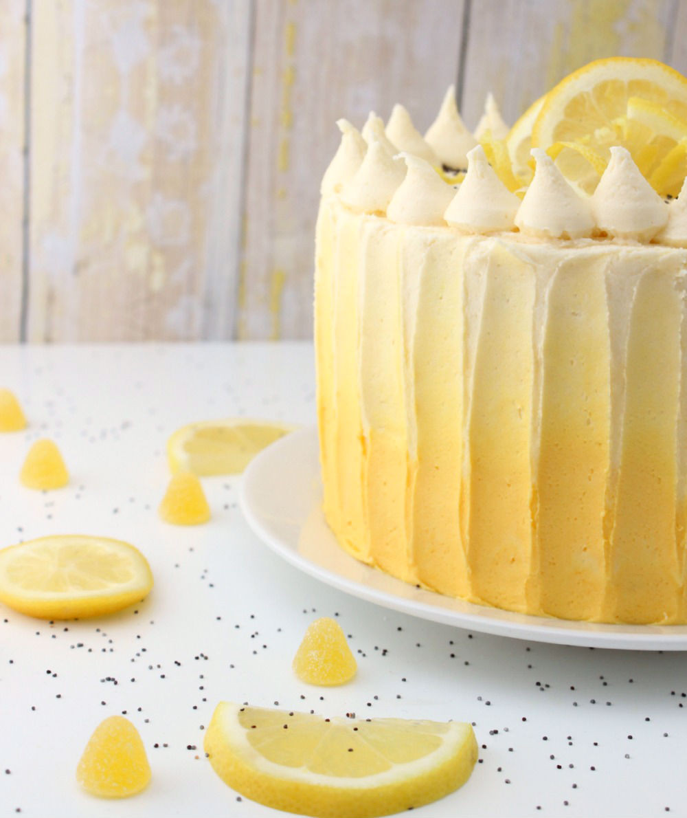 Lemon Birthday Cake Recipe
 The Creative Collection Link Party Classy Clutter