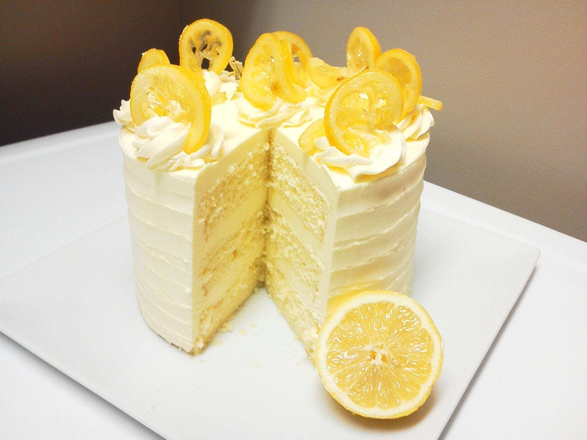 Lemon Birthday Cake Recipe
 LEMON CHIFFON LAYER CAKE 2