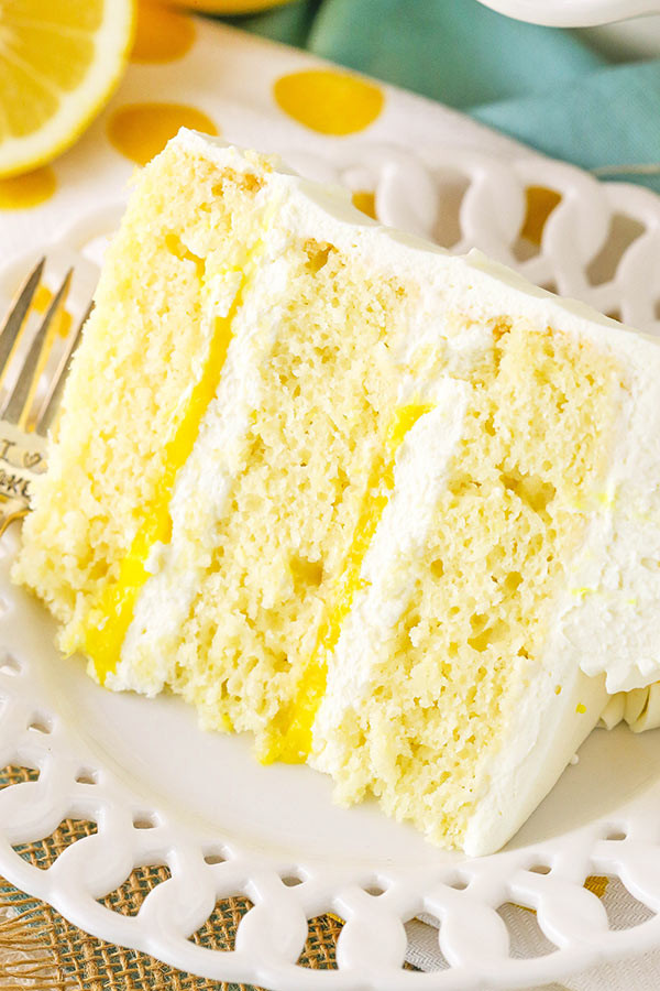 Lemon Birthday Cake Recipe
 Lemon Mascarpone Layer Cake