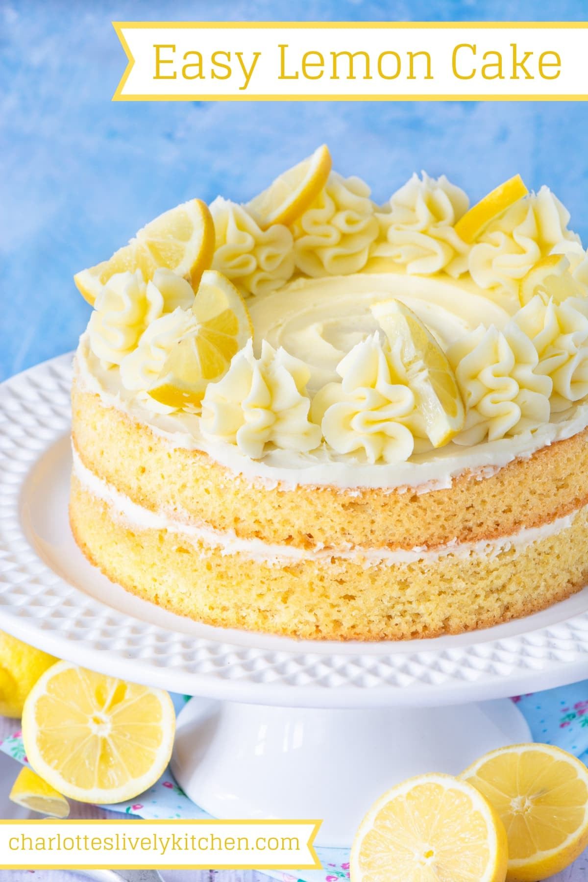 Lemon Birthday Cake Recipes
 Easy Lemon Cake All In e Lemon Sponge