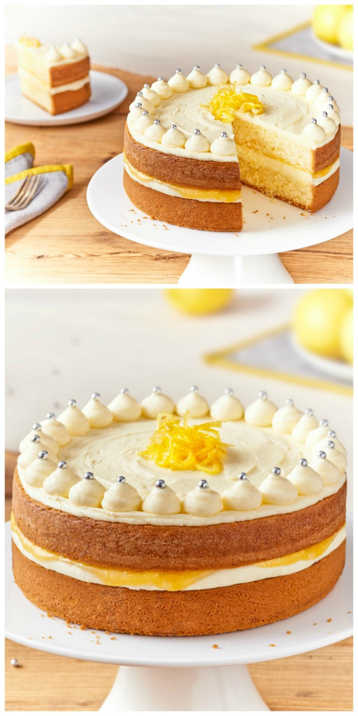Lemon Birthday Cake Recipes
 Zesty Lemon Celebration Cake In The Playroom