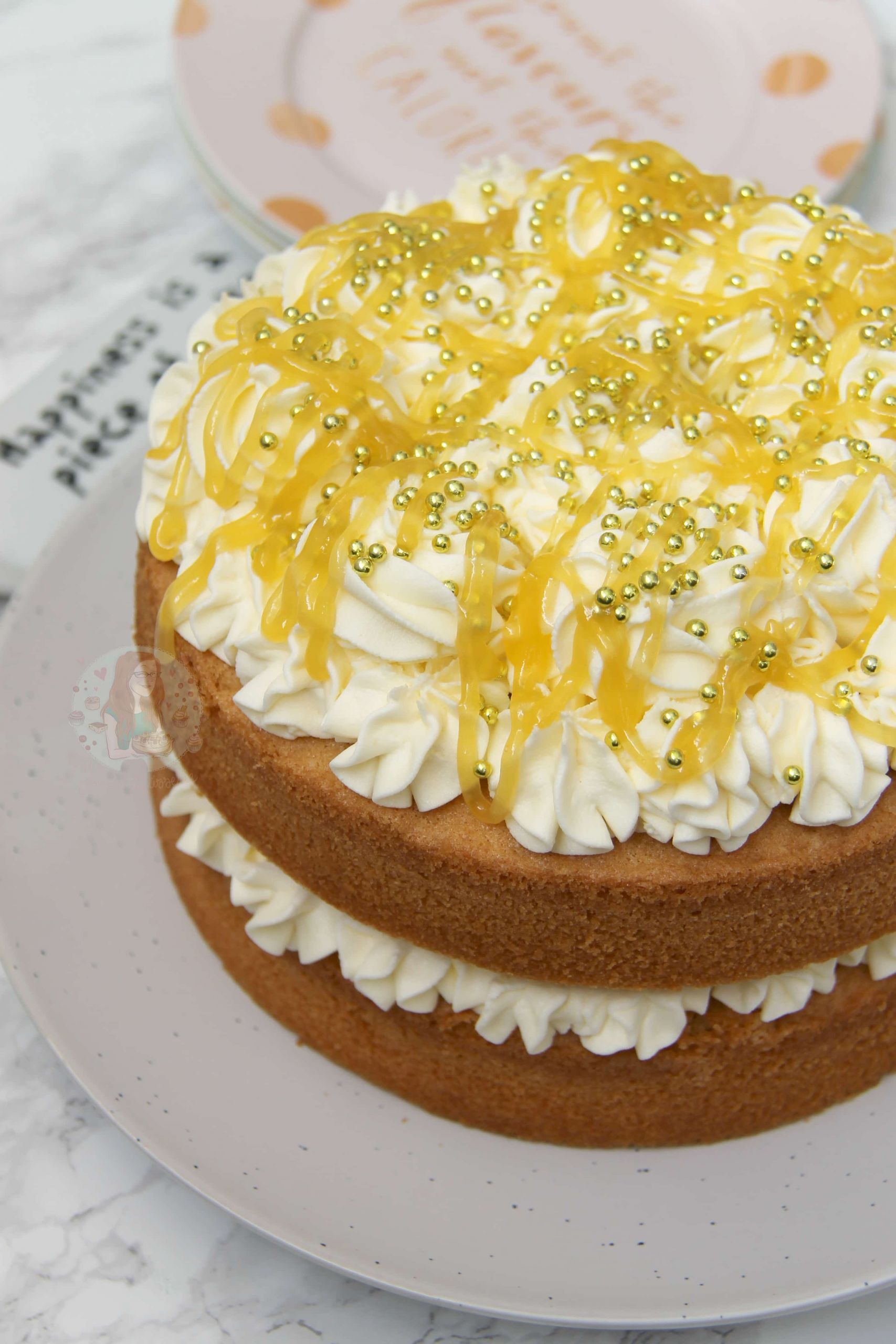 Lemon Birthday Cake Recipes
 Lemon Celebration Cake Jane s Patisserie