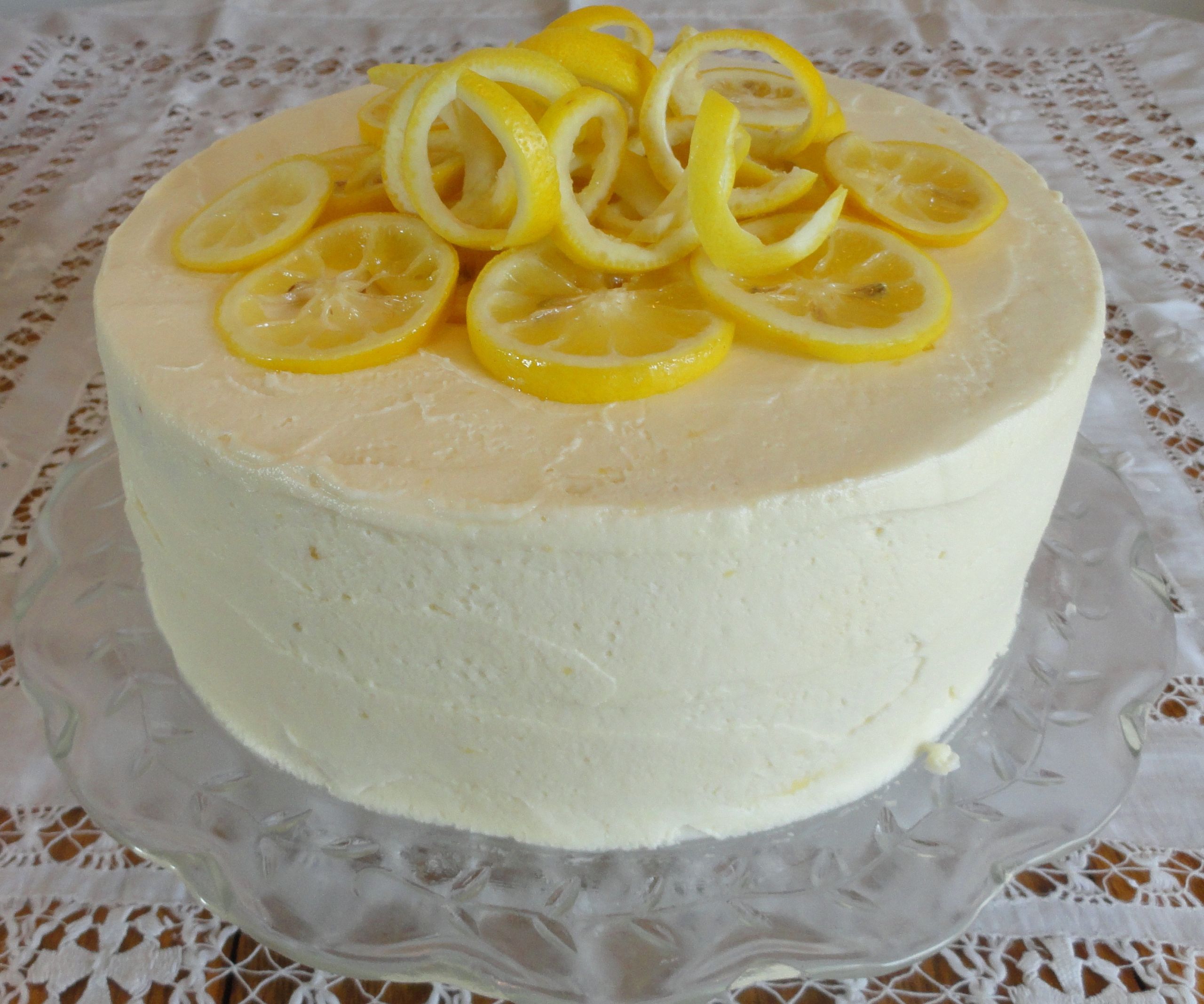 Lemon Birthday Cake Recipes
 Lemon Curd Cake with Lemon Swiss Meringue Buttercream