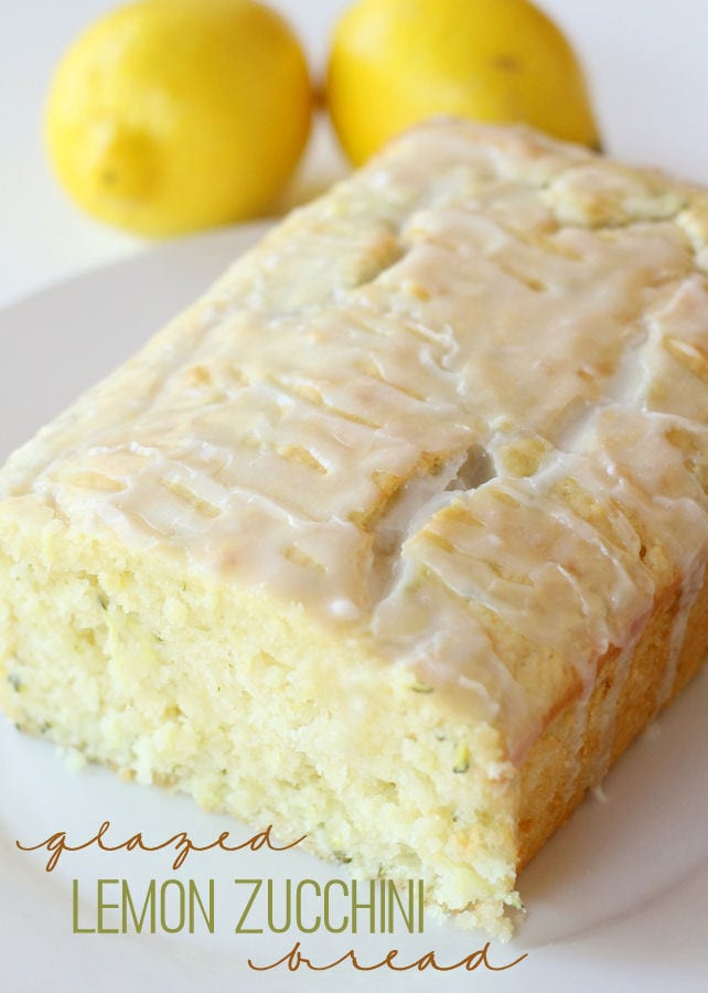 Lemon Zucchini Bread Recipe
 Glazed Lemon Zucchini Bread