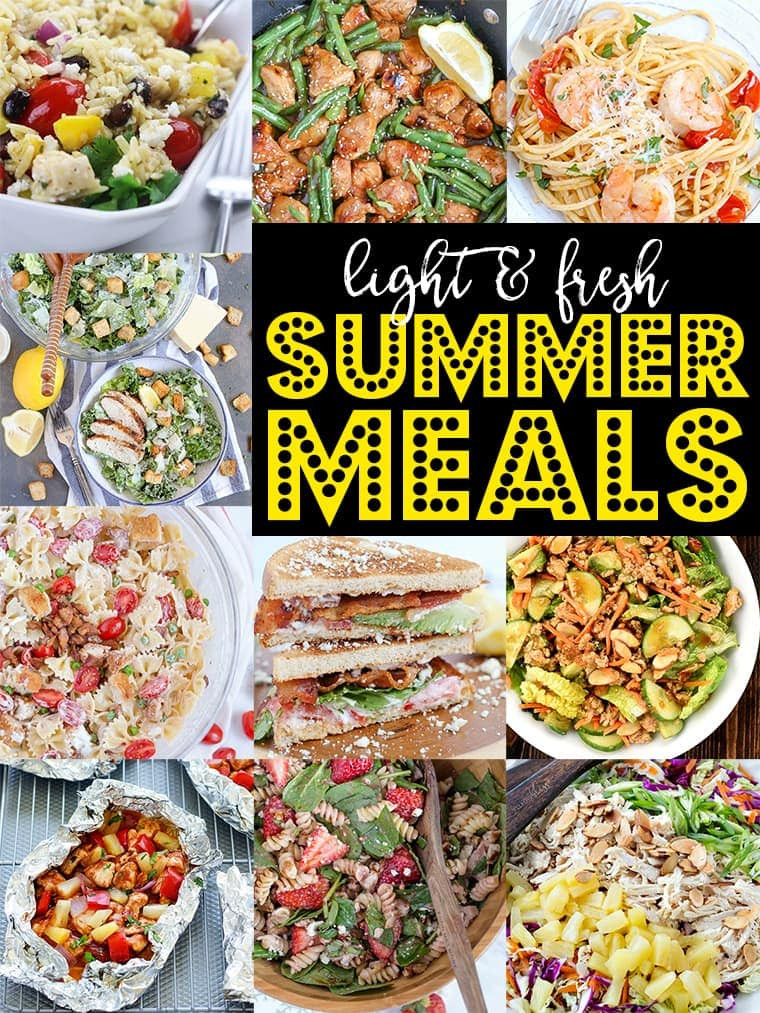 Light Summertime Dinner Recipes
 30 Light Summer Meals Perfect for Al Fresco Dining