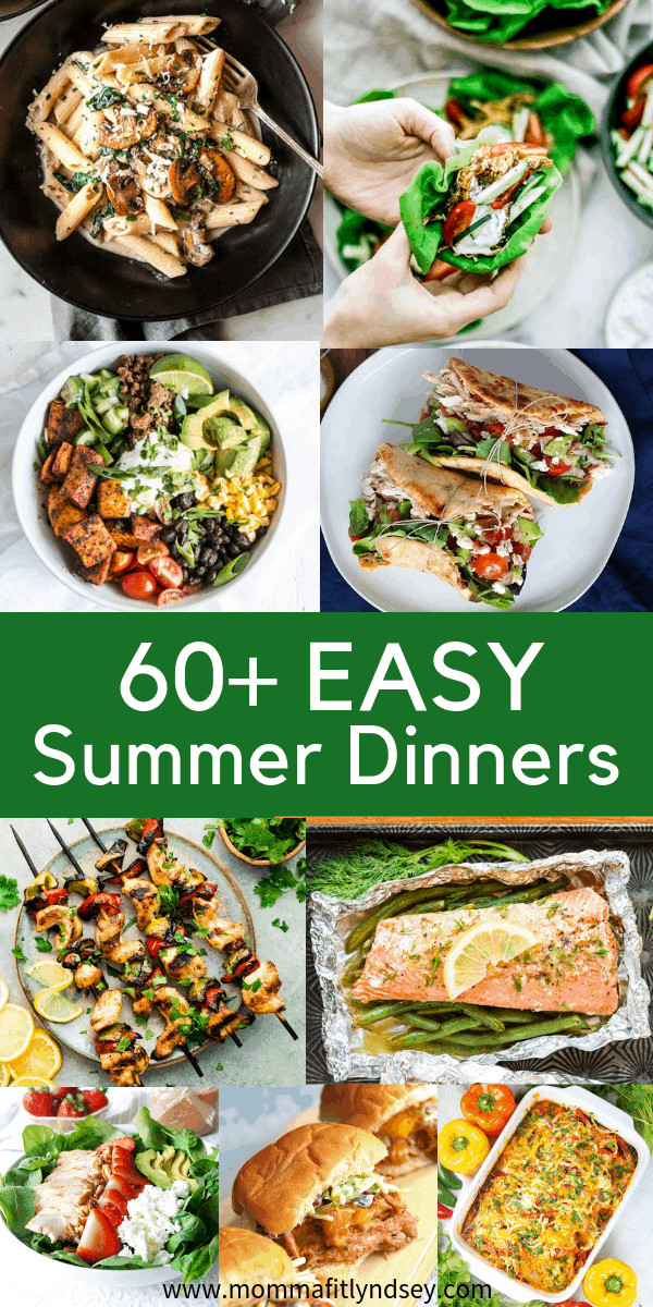 Light Summertime Dinner Recipes
 Summer Dinner Ideas 60 Fresh Dinner Recipes for Summer