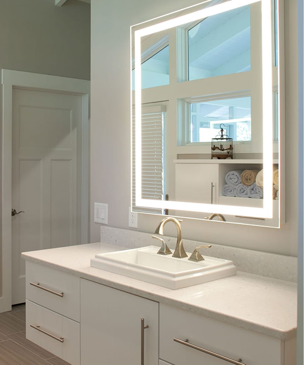 Lighted Mirrors For Bathroom
 Integrity™ Lighted Mirror 30" x 42" Luxury Bathroom Products