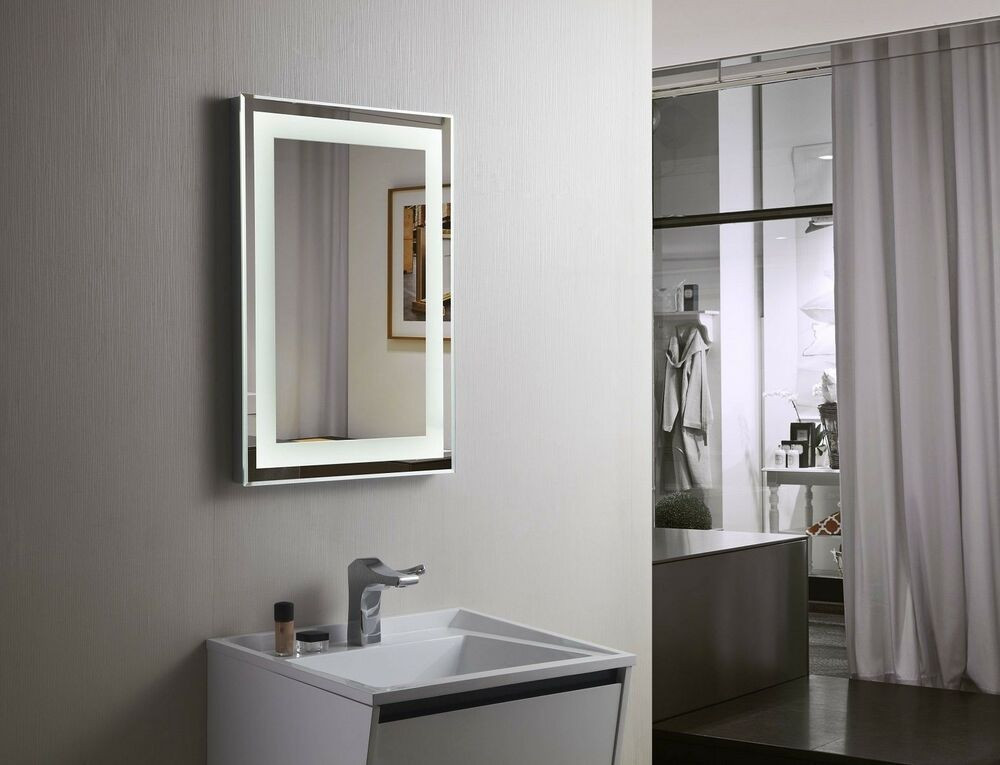 Lighted Mirrors For Bathroom
 Bathroom Mirror LED Backlit Mirror Illuminated LED