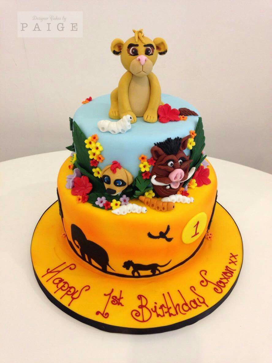 Lion King Birthday Cake
 The Lion King Birthday Cake