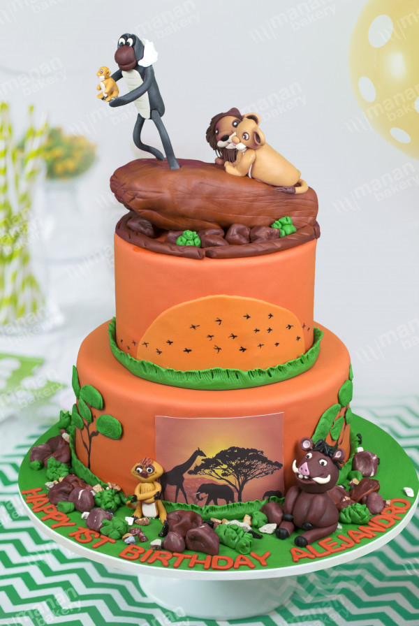 Lion King Birthday Cake
 Kid s Cake Lion King